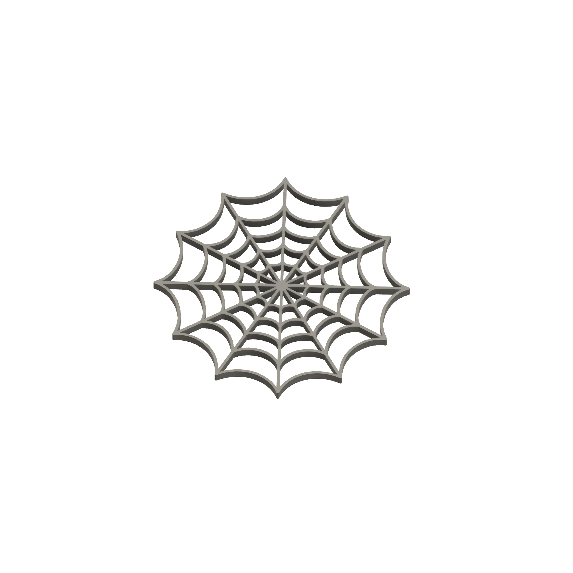 Spiderweb Wall Art, Half Web, Spider Web Tray, Halloween Decor