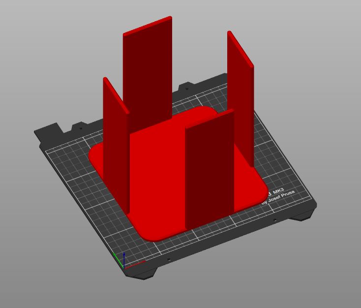 Table Top Napkin Holder by captaincorey Download free STL model