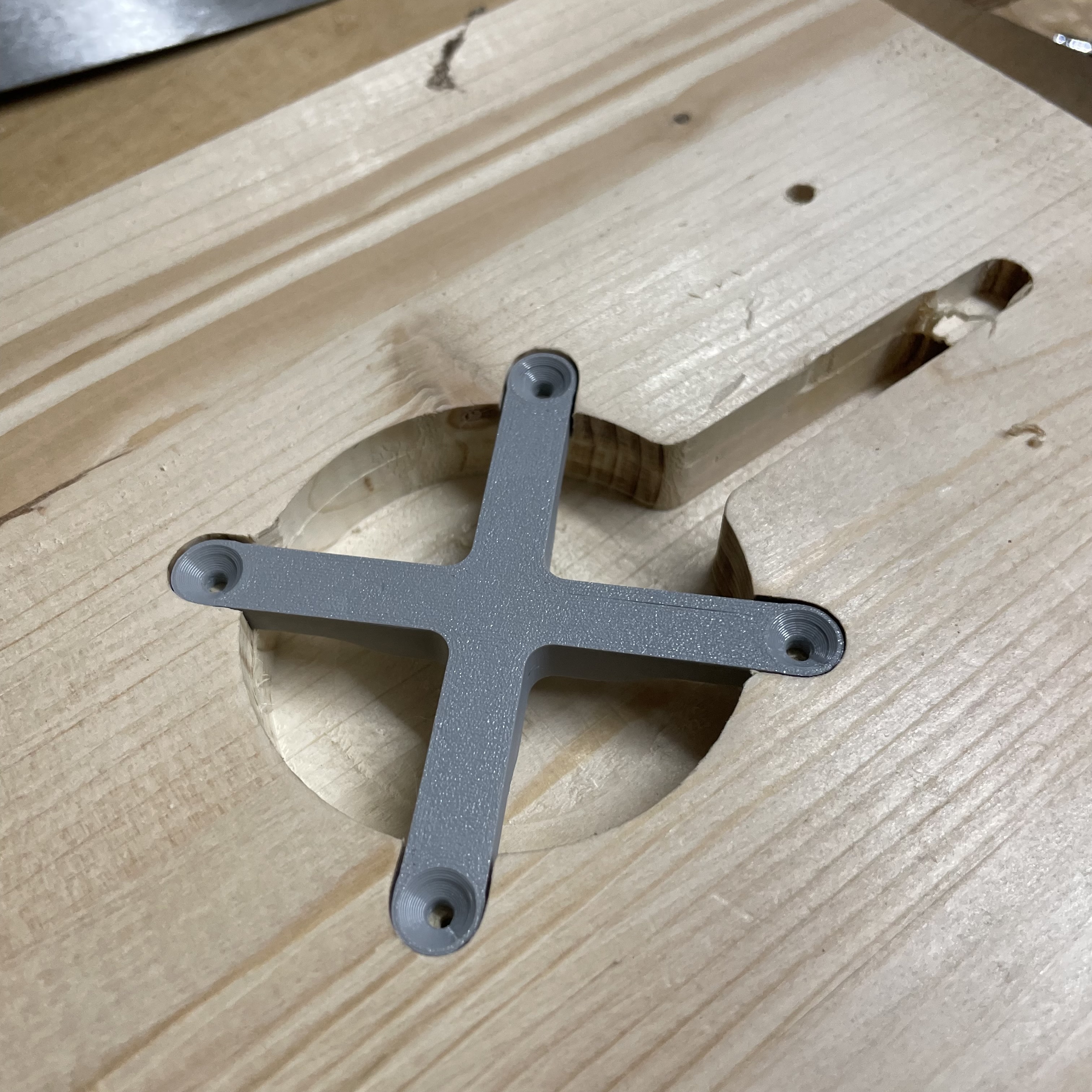 Invisible MagSafe Charger - Routing Template 3D model