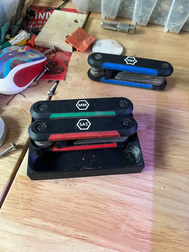 Allen key holder by Kyan Thomas | Download free STL model | Printables.com