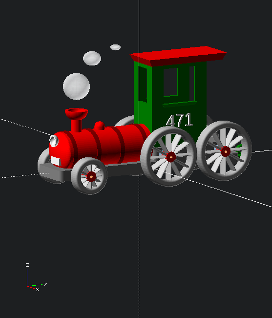 Tiny Train (Customizable)