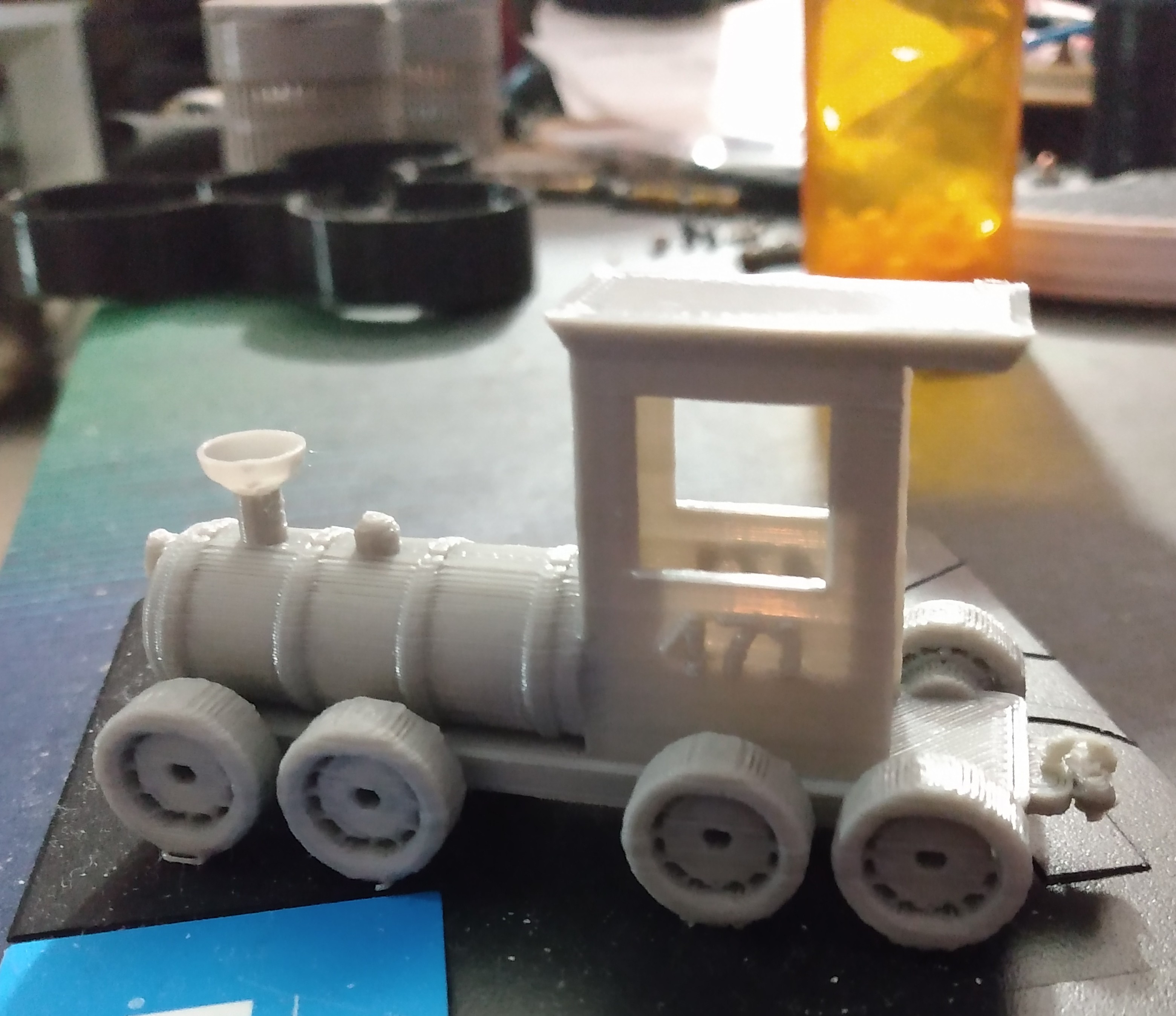 Miniatura 4 do modelo 3D Tiny Train (Customizable)