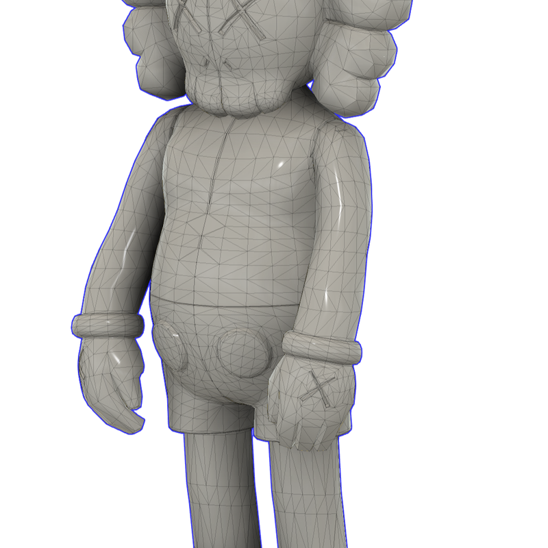 kaws companion-3d printable by Henry | Download free STL model