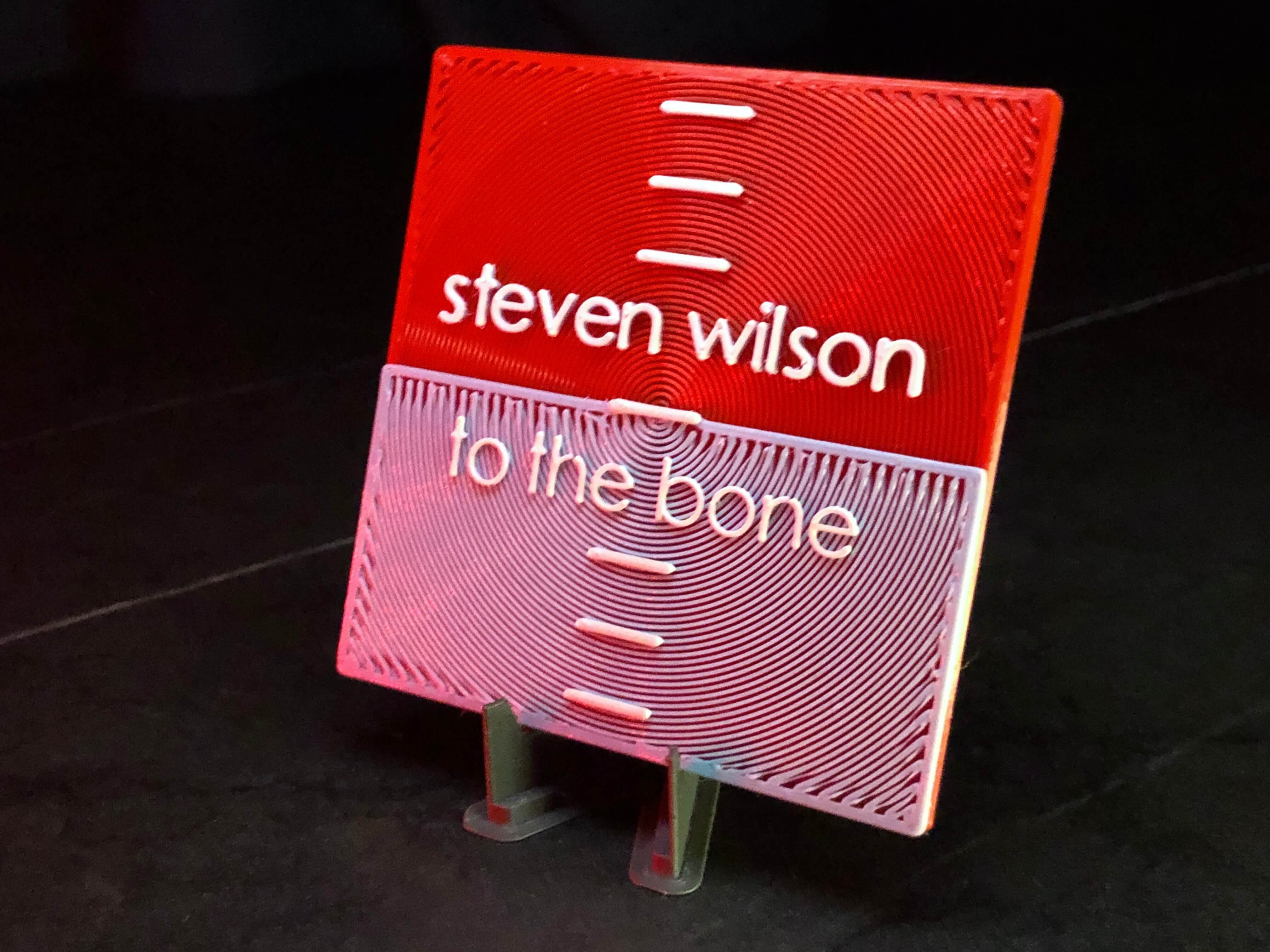 To The Bone - Steven Wilson Album Coaster