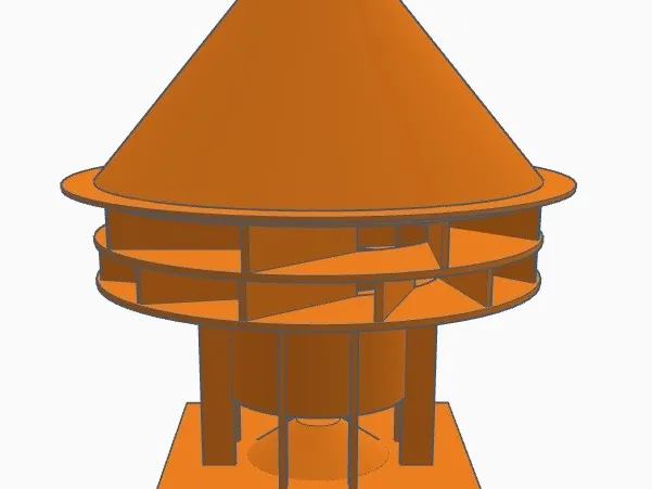 1/4 scale ACA Cyclone 120/125 siren
