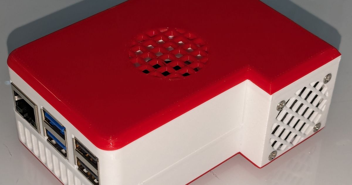 Raspberry Pi 5 with Pineberry Pi HatDrive! Bottom Case by NotAgain ...