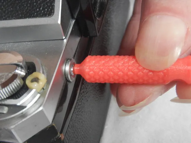 Nikon F / F2 Stift Entriegelung Sucher Mattscheibe; Nikon F / F2 pin release viewfinder focusing screen