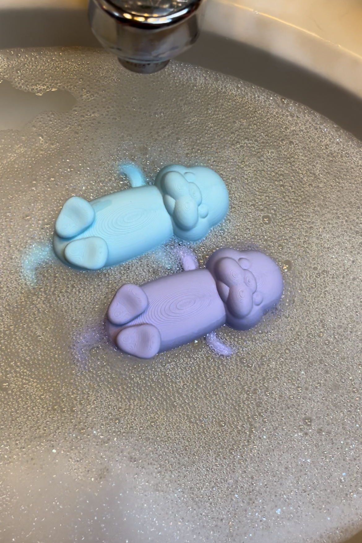 Otter Floating Bath Toy By Whitney Richmond Download Free STL Model print-sizes