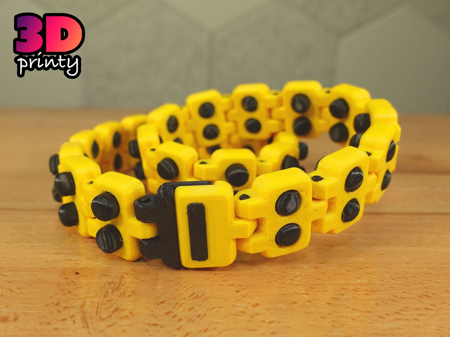 Miniatura 2 do modelo 3D Pop Fidget Chain