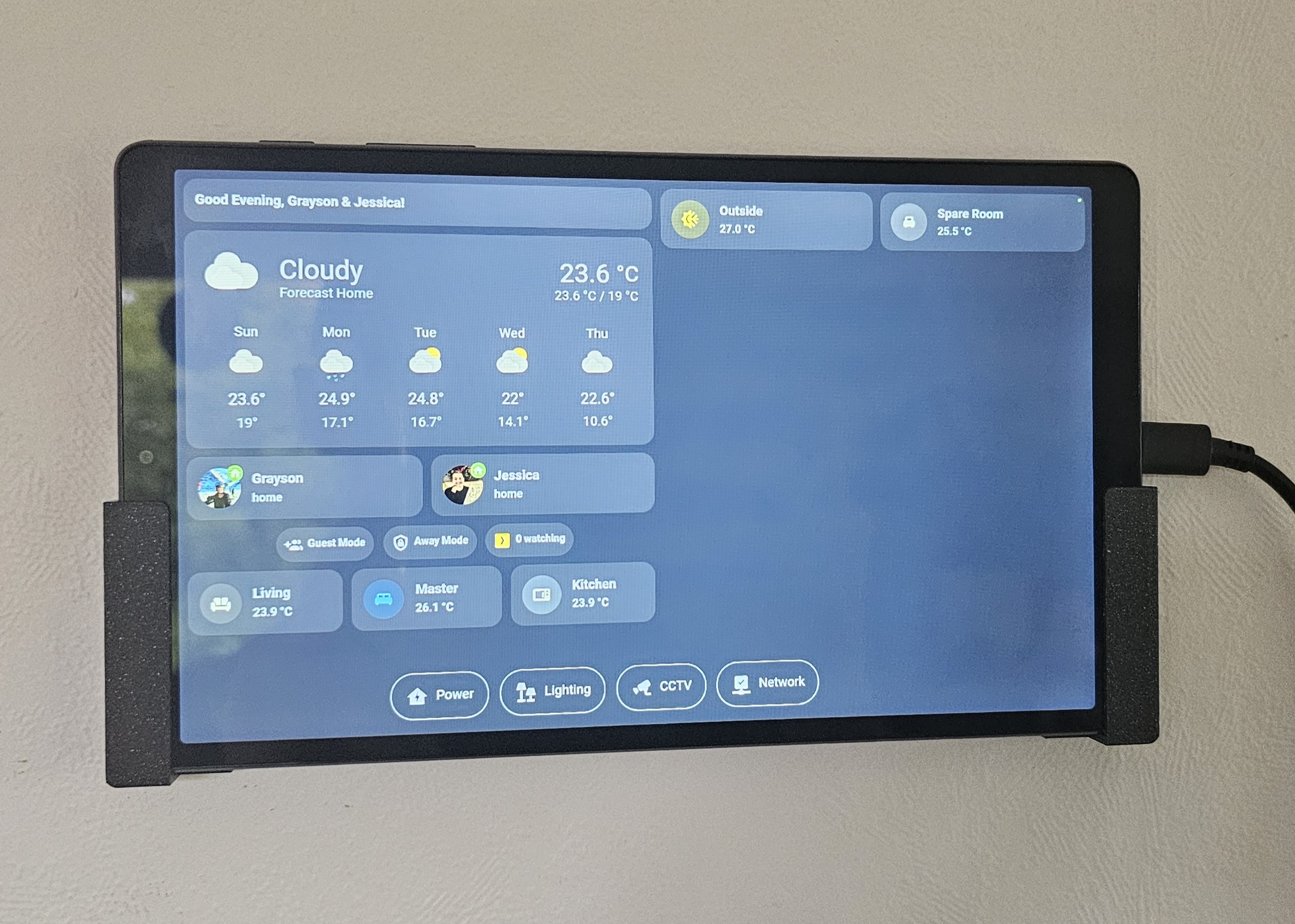 Samsung Galaxy Tab A7 Lite Wall Mount