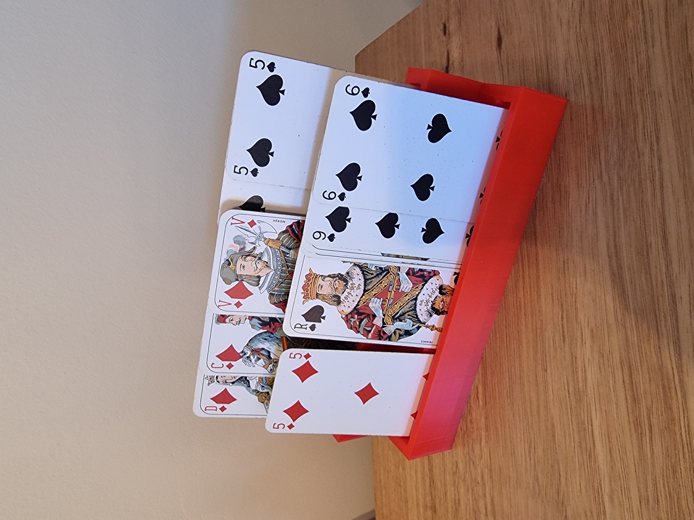 Card Holder 2 Levels By Ridethe666 Download Free STL Model card-holder-2-levels-by-ridethe666-download-free-stl-model