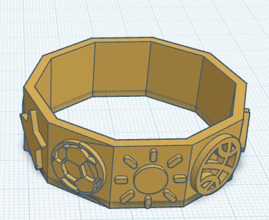 Cryptex Wheel with Shapes