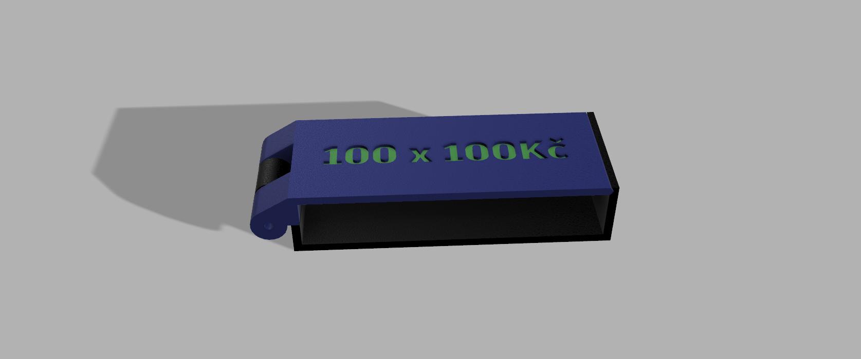 Banknote clip (holder) CZK