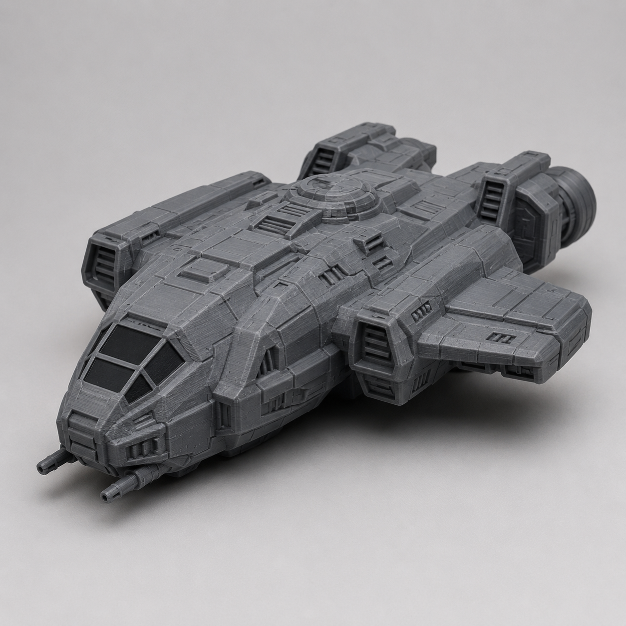 Futuristisches Raumschiff-Modell /Futuristic spaceship model