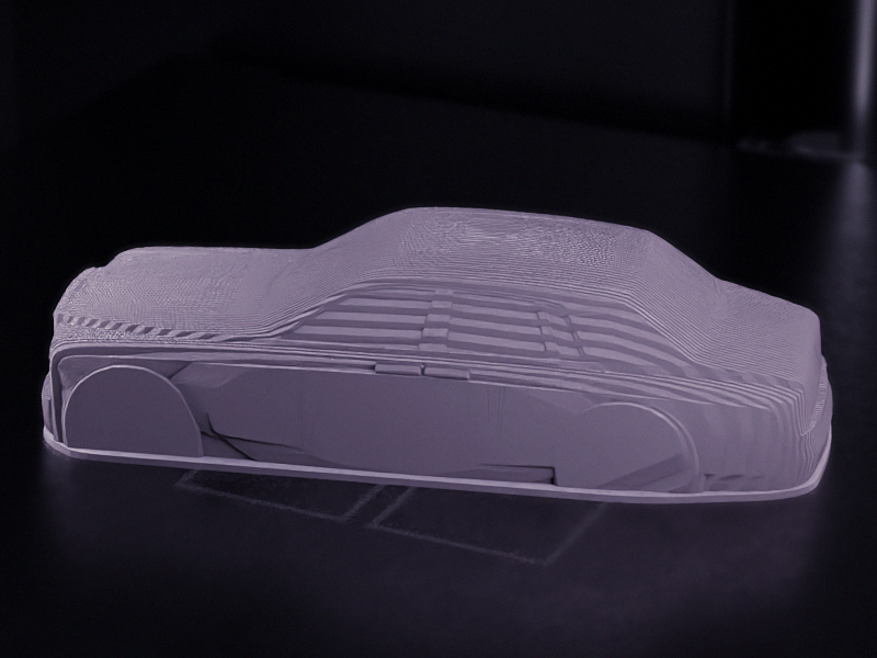 Miniatura 4 do modelo 3D Rolls-Royce Phantom - Sliced