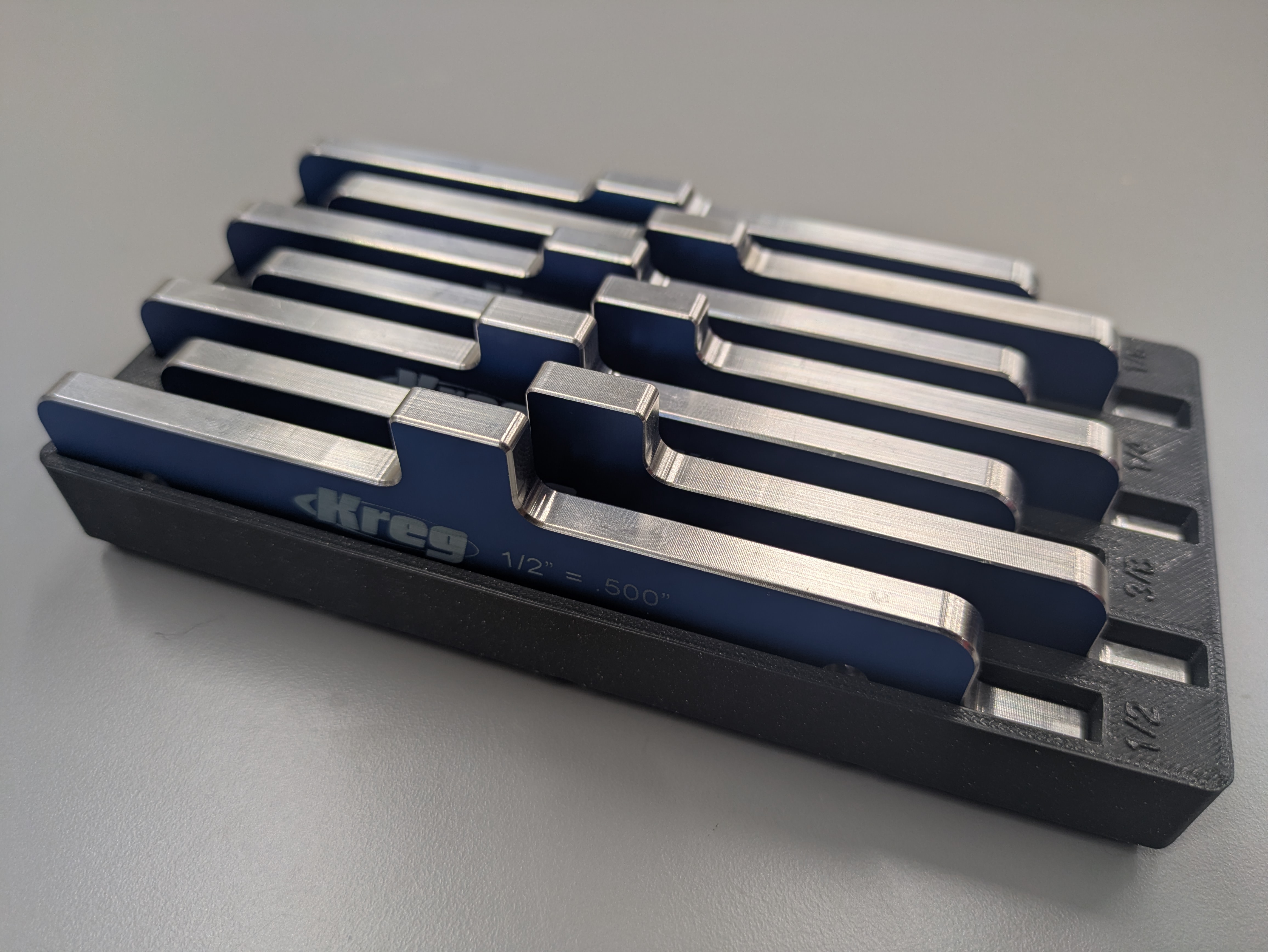Kreg Router Table Setup Bars Gridfinity