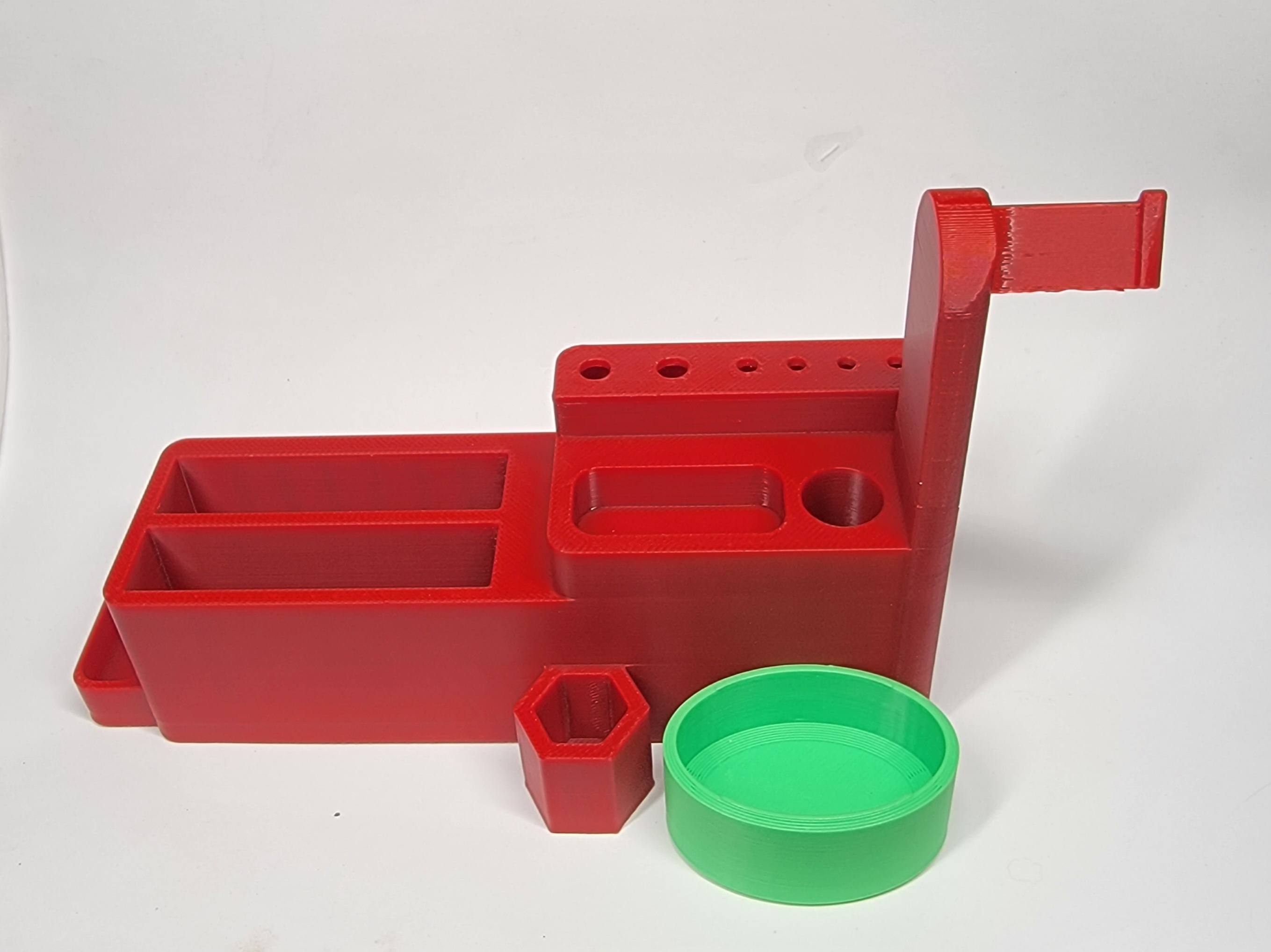 Modular Desk Organizer – Tool Caddy for 3D Printing Tools & Workspace Storage — miniatura 8