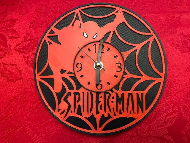 Spiderman Wall Clock - Remix2
