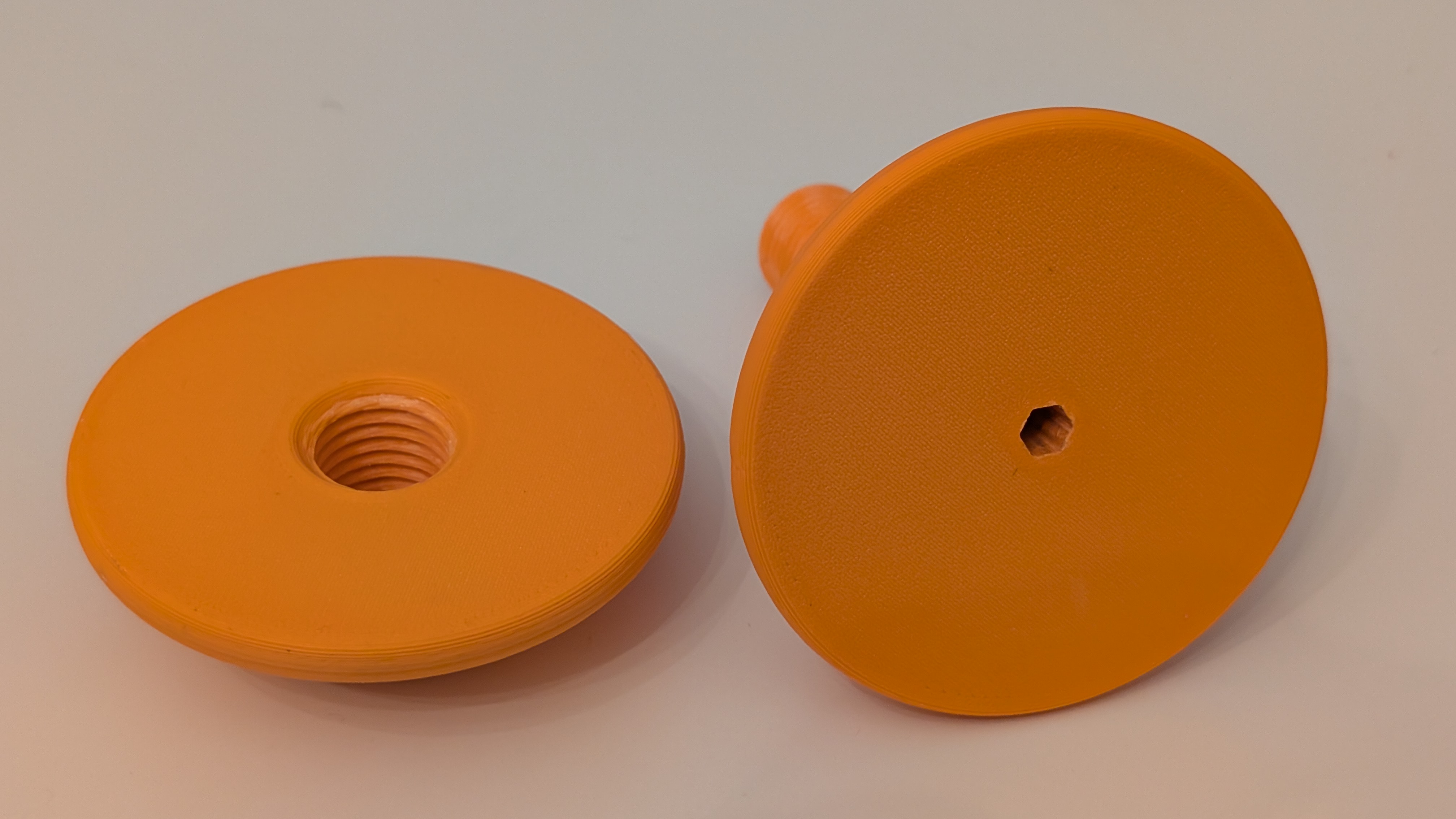 Reinforced Hex-Drive Filament Winder (6mm Allen Key Remix)