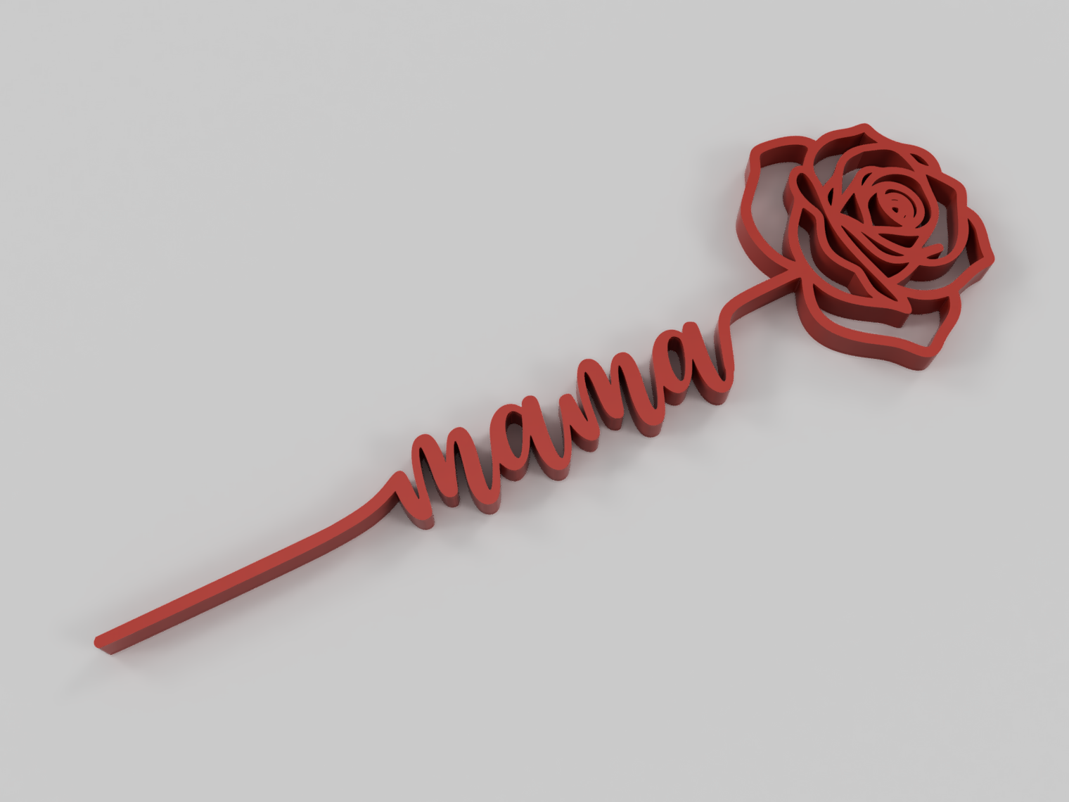 Mother's Day rose flower - multi version