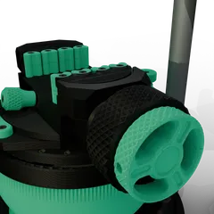 Printable Lazy Suzan & Planetary Gear Vise Open Ball XL