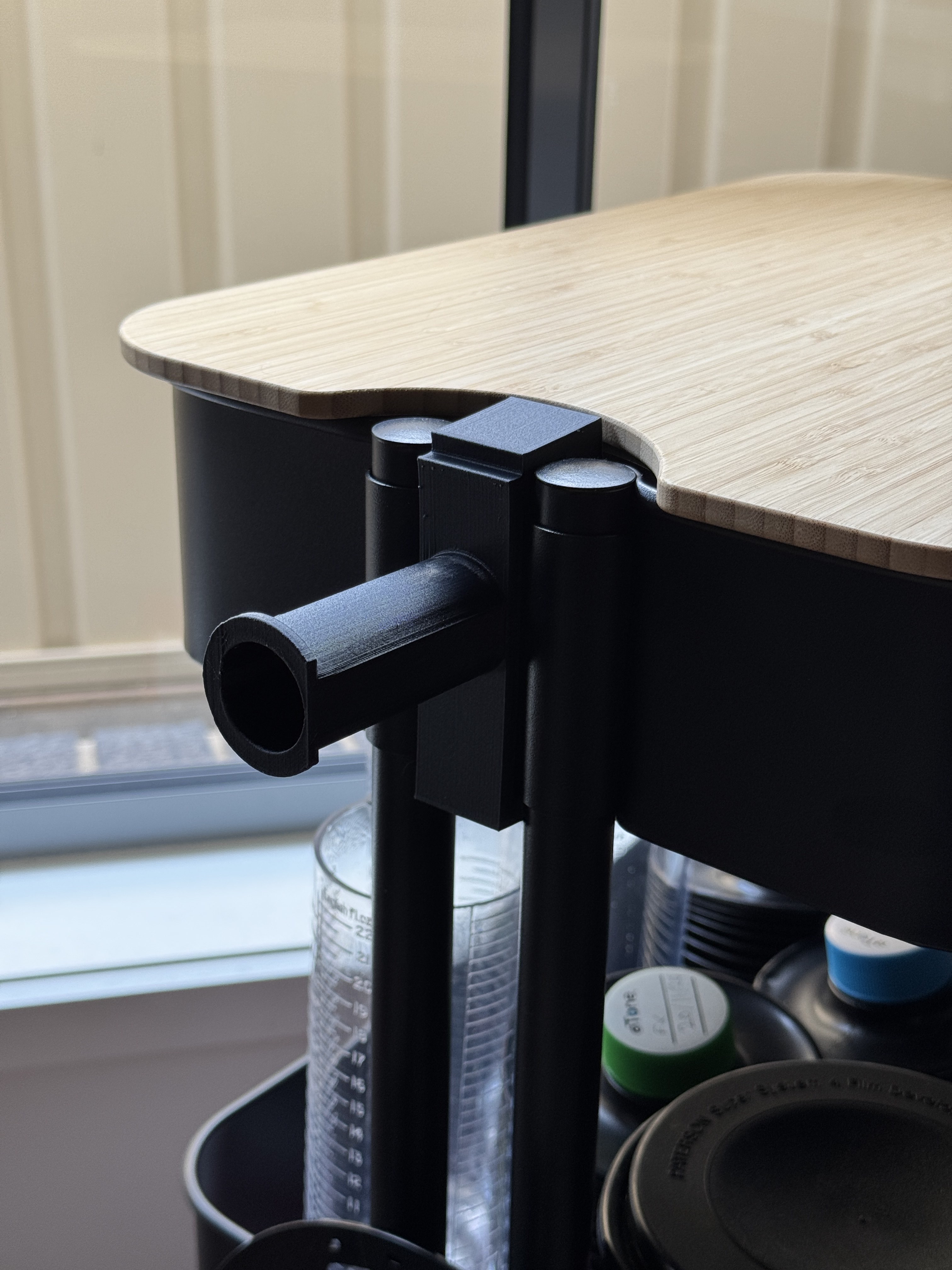 Filament Spool Hanger for IKEA RÅSKOG trolley