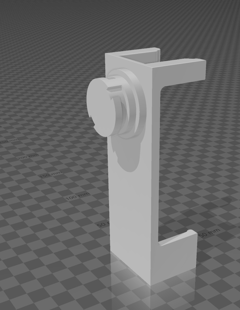 CFS filament buffer relocation using rear spool holder