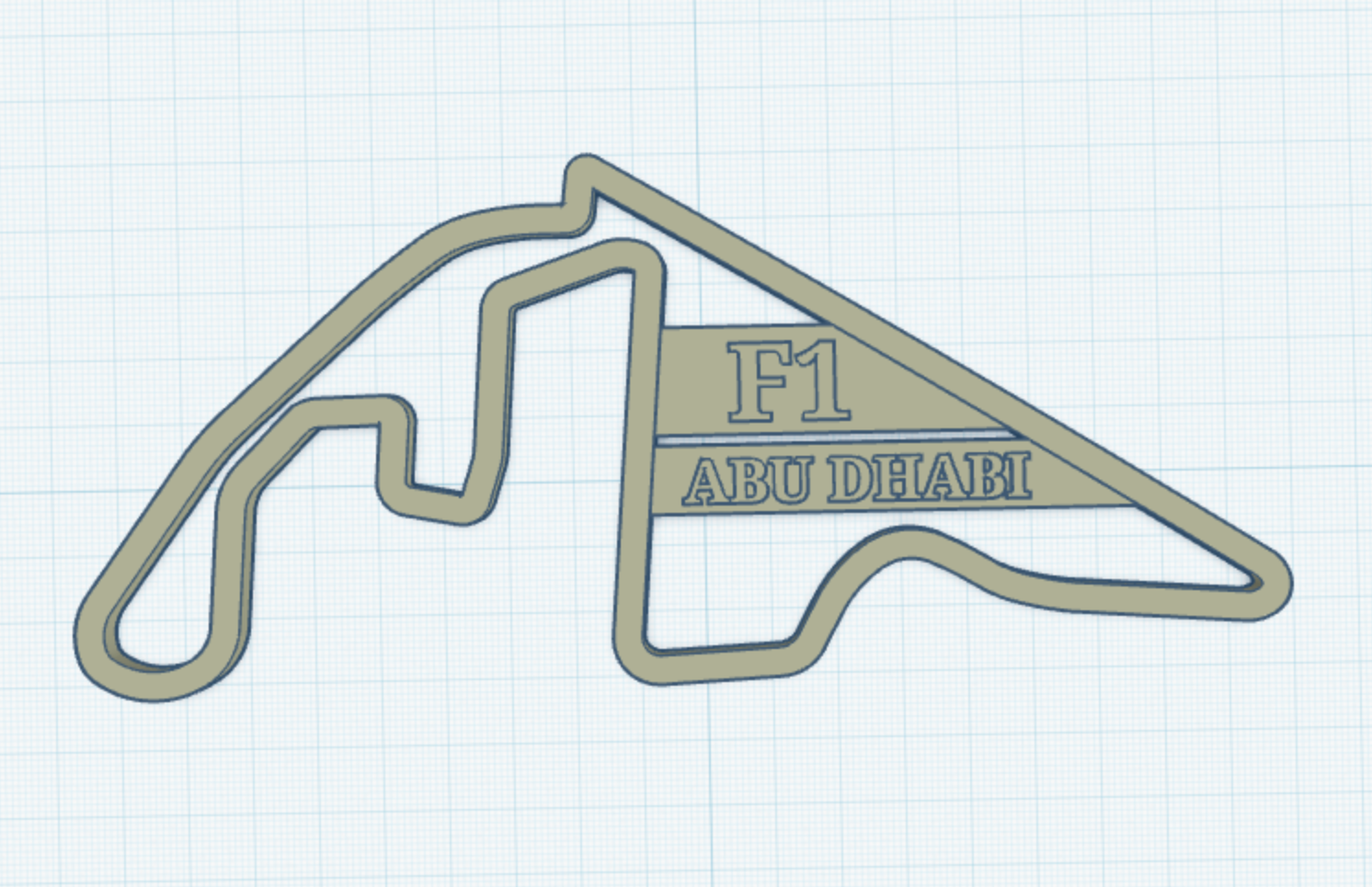 Abu Dhabi F1 Track