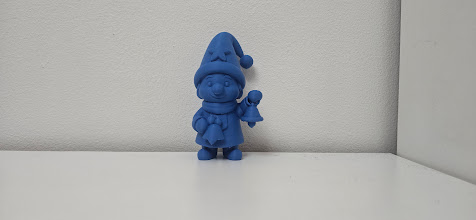 Elf with Bell and Hat Christmas Figurine