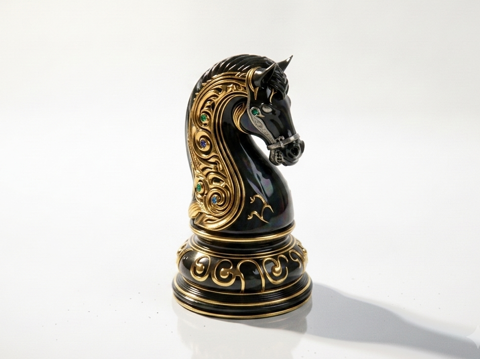 Chess Knight Fantasy Horse Figurine 3D Printable