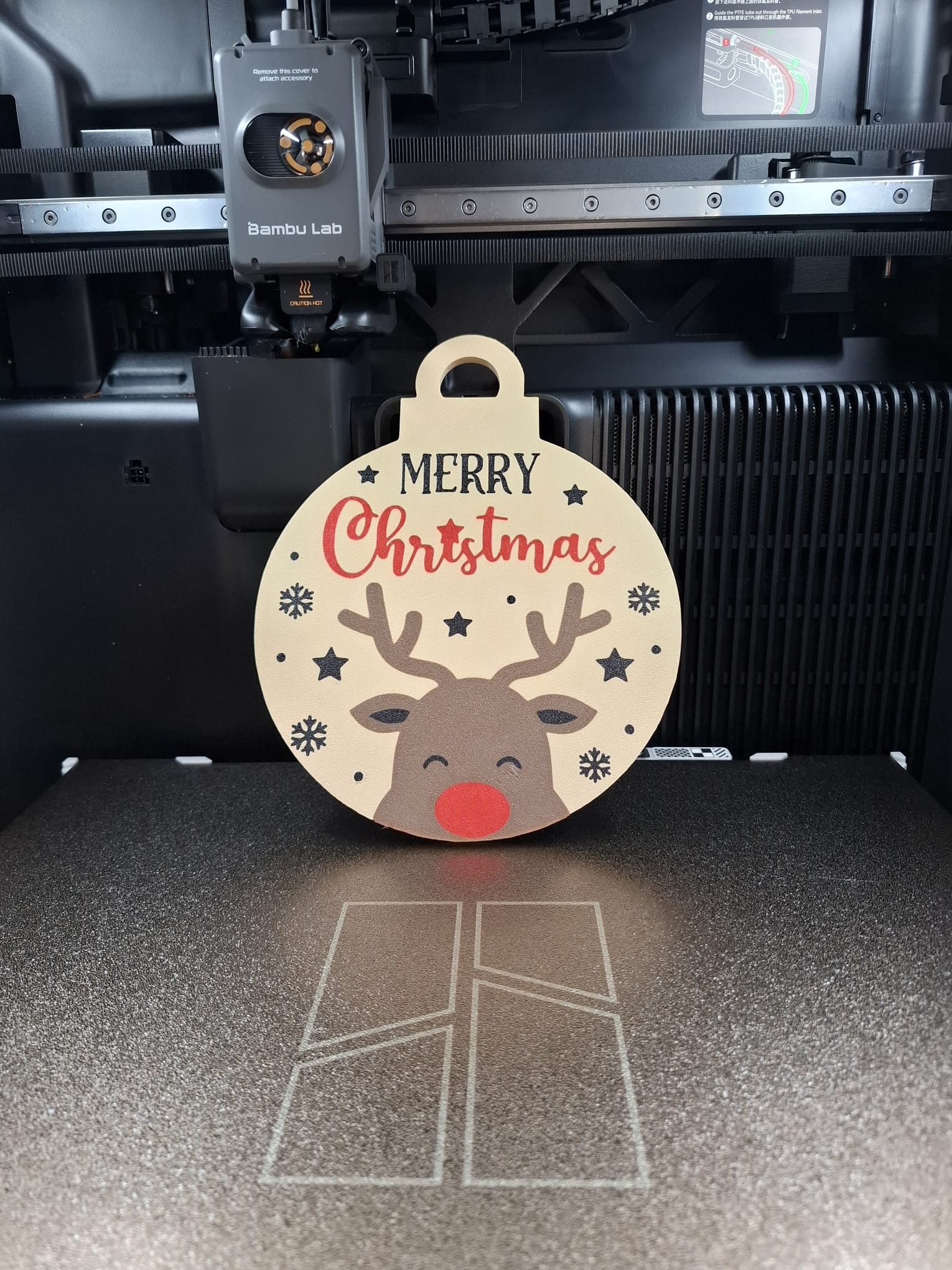 Rudolph’s Merry Christmas Ornament