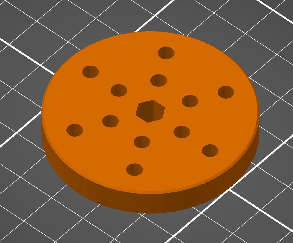 Kiwico spinning top - extra wood parts for top launcher