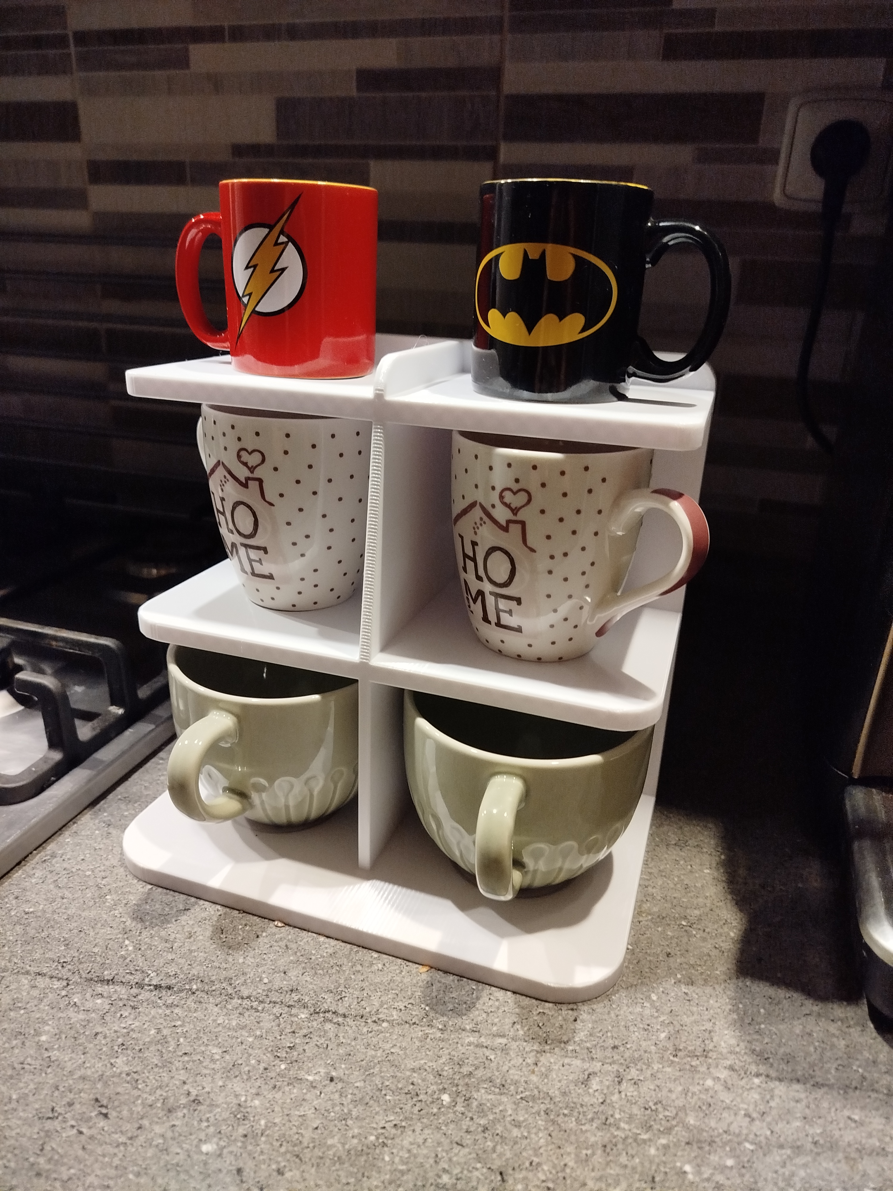 Mugs shelf