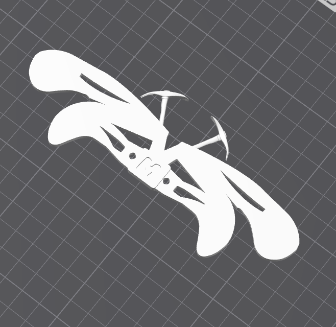 4-paddle operated with 2 fingers for PS5 - Fortnite Edition