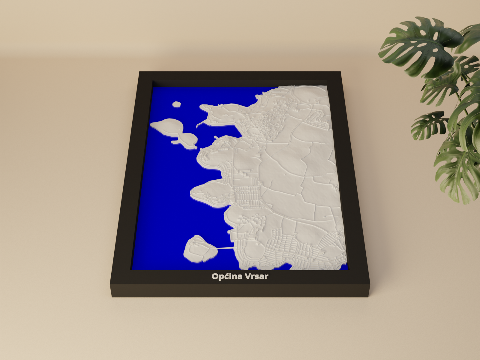 Općina Vrsar, Croatia - 3D Miniature