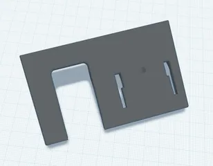 Creality K1C Lowered Display Mount