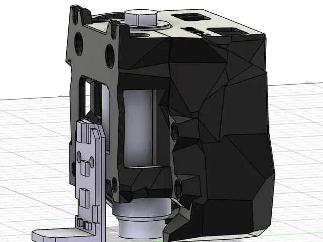 Ender 3 NG stealthburner Revo 6 eddy mount