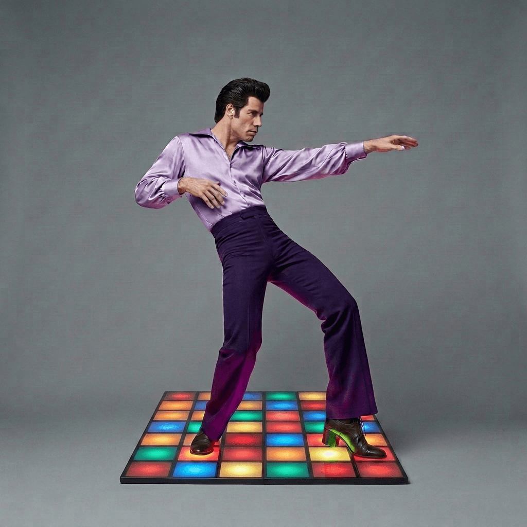 Saturday Night Fever - Tony Manero on the Floor - 1977