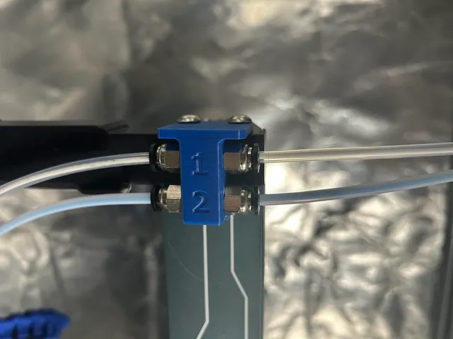 Neptune 4 Dual Filament Guide Mount PC4-M10 Connector for Top Frame