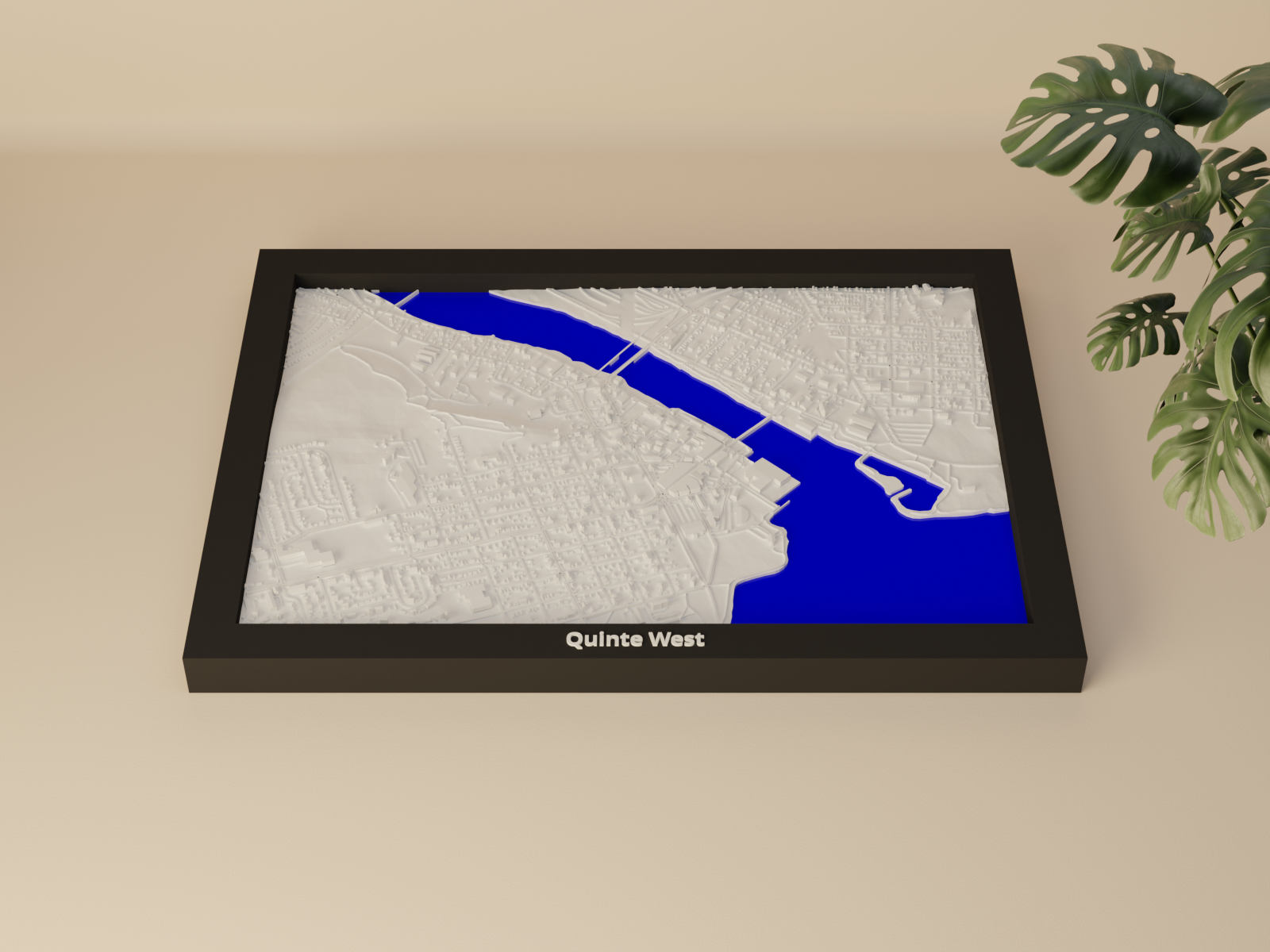 Quinte West, Canada - 3D Miniature