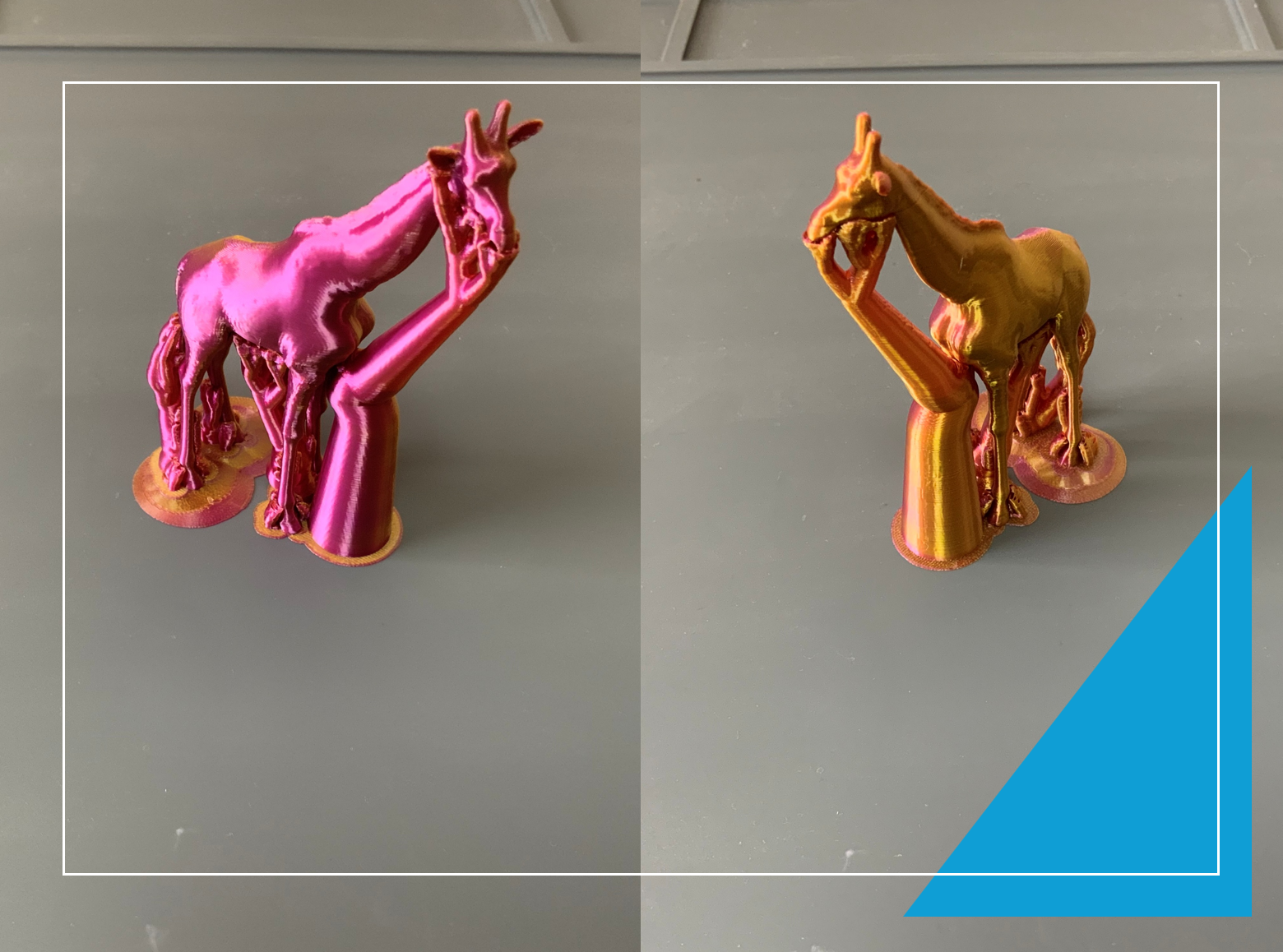 Giraffe - 3d outline — thumbnail 2