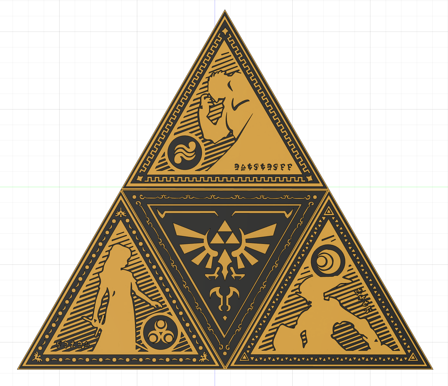 Triforce From Legend Of Zelda Twilight Princess