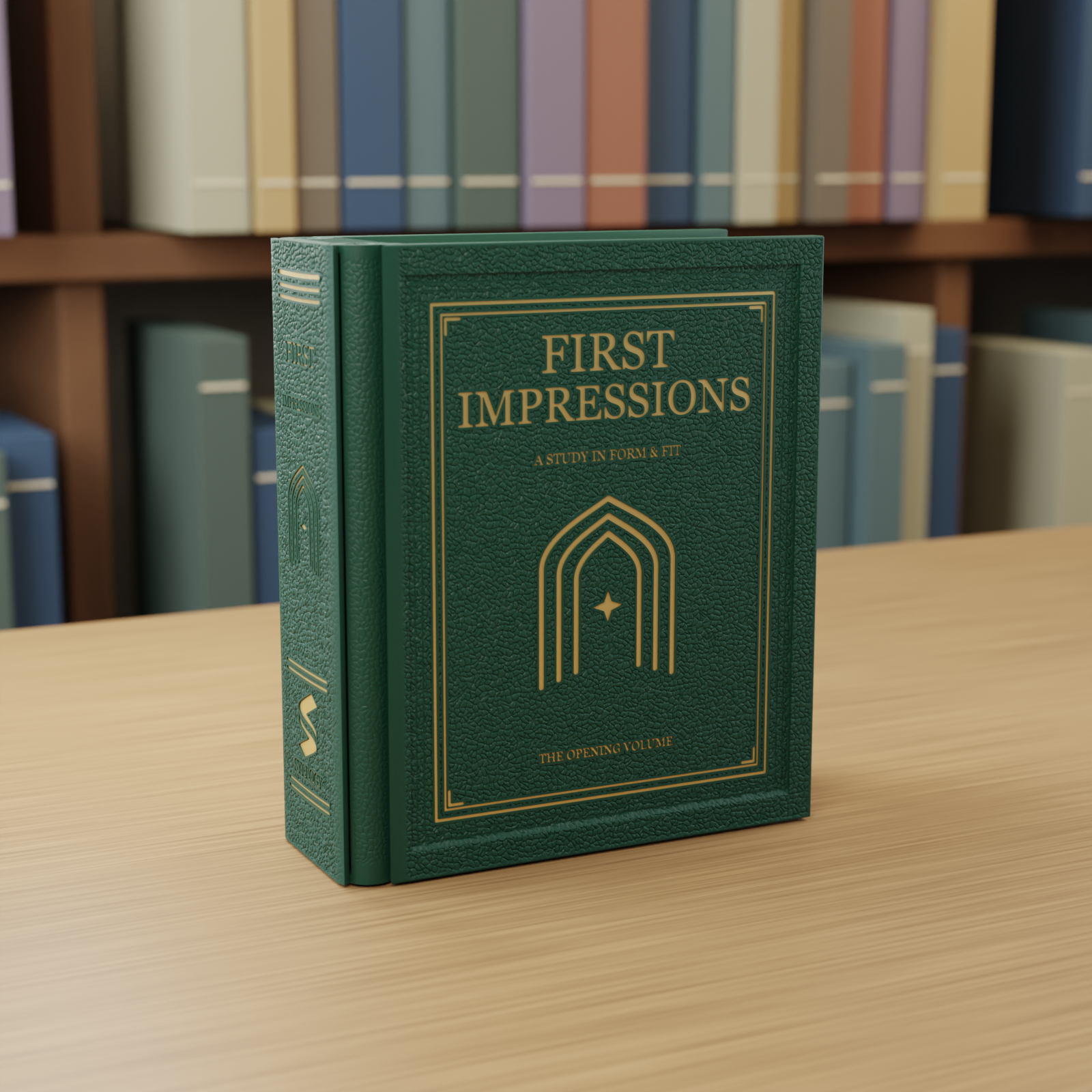 First Impressions - Free Mini Folio Storage Tome by Syllogy