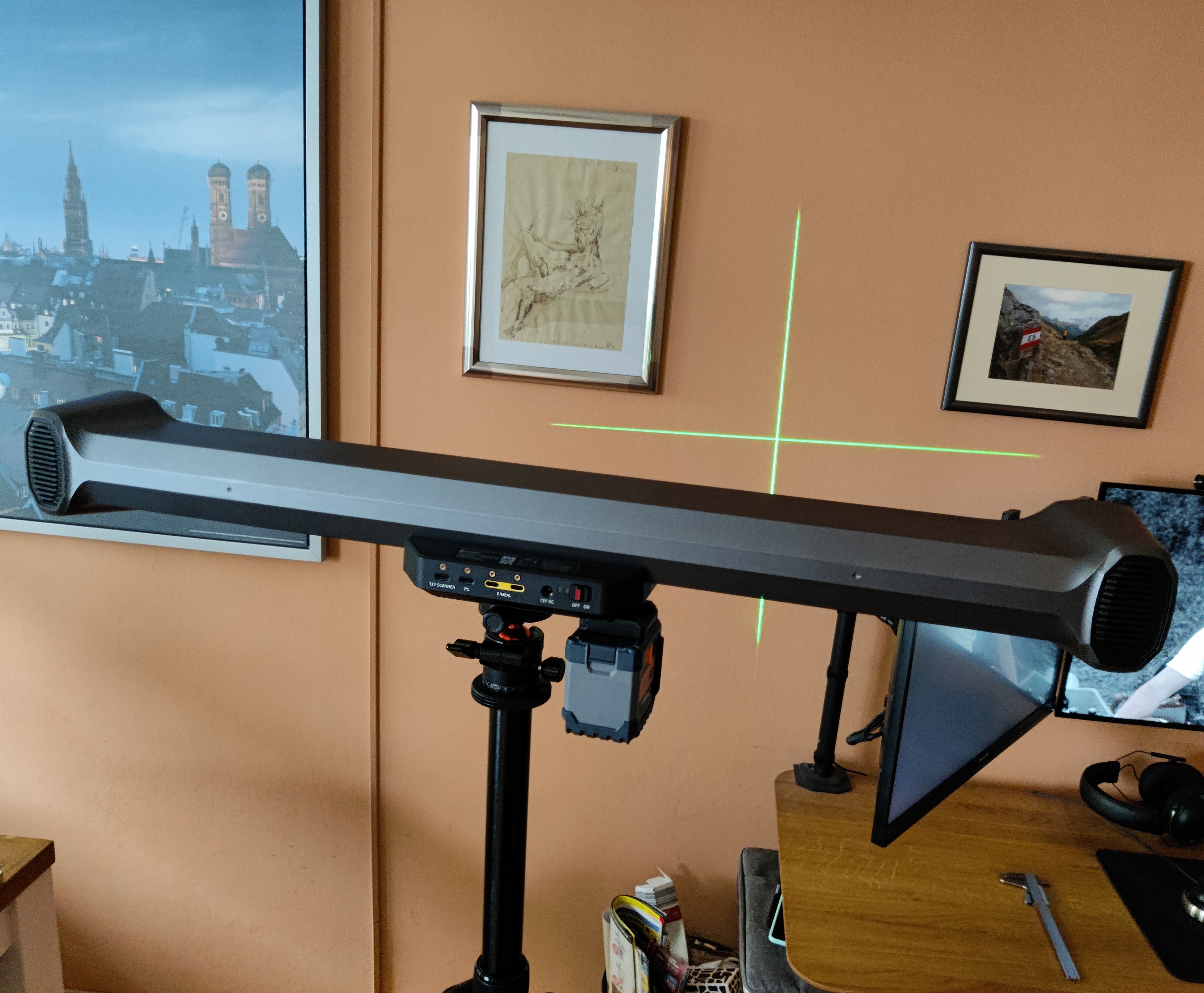 Revopoint Trackit / Trackit SR Crossline-Laser for easier Setup