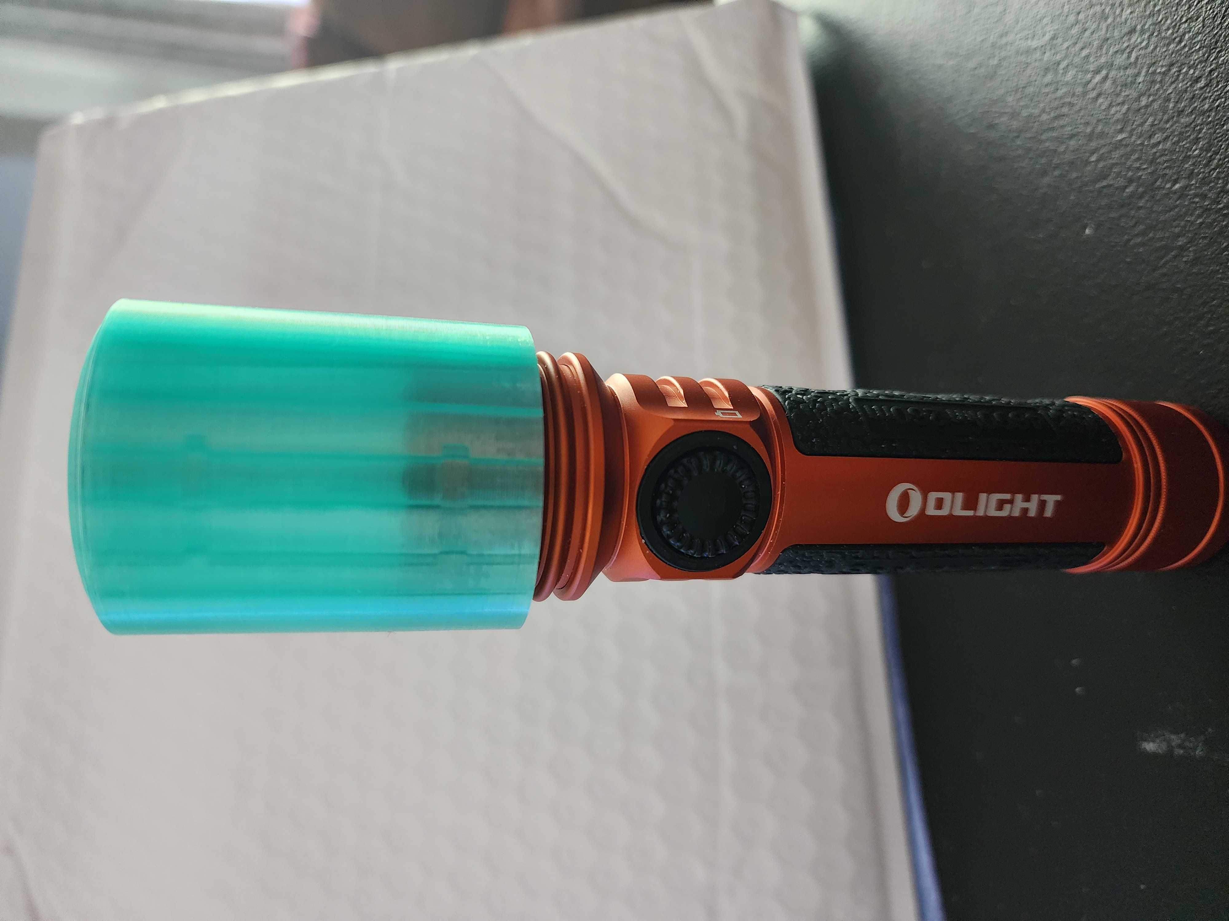 Flashlight Diffuser for OLight Seeker 4 Pro — thumbnail 2
