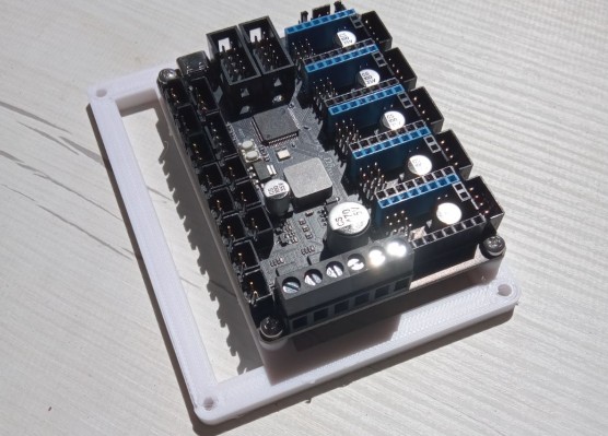 Mellow Fly D5 Mount For Rook Mk1 3D model thumbnail