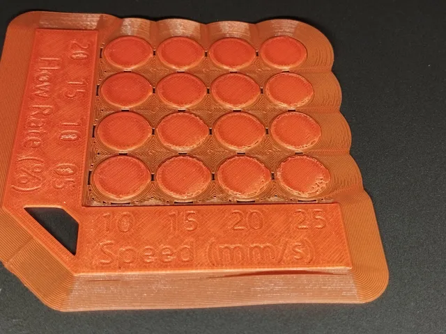 Ironing Test with customizable axis labels