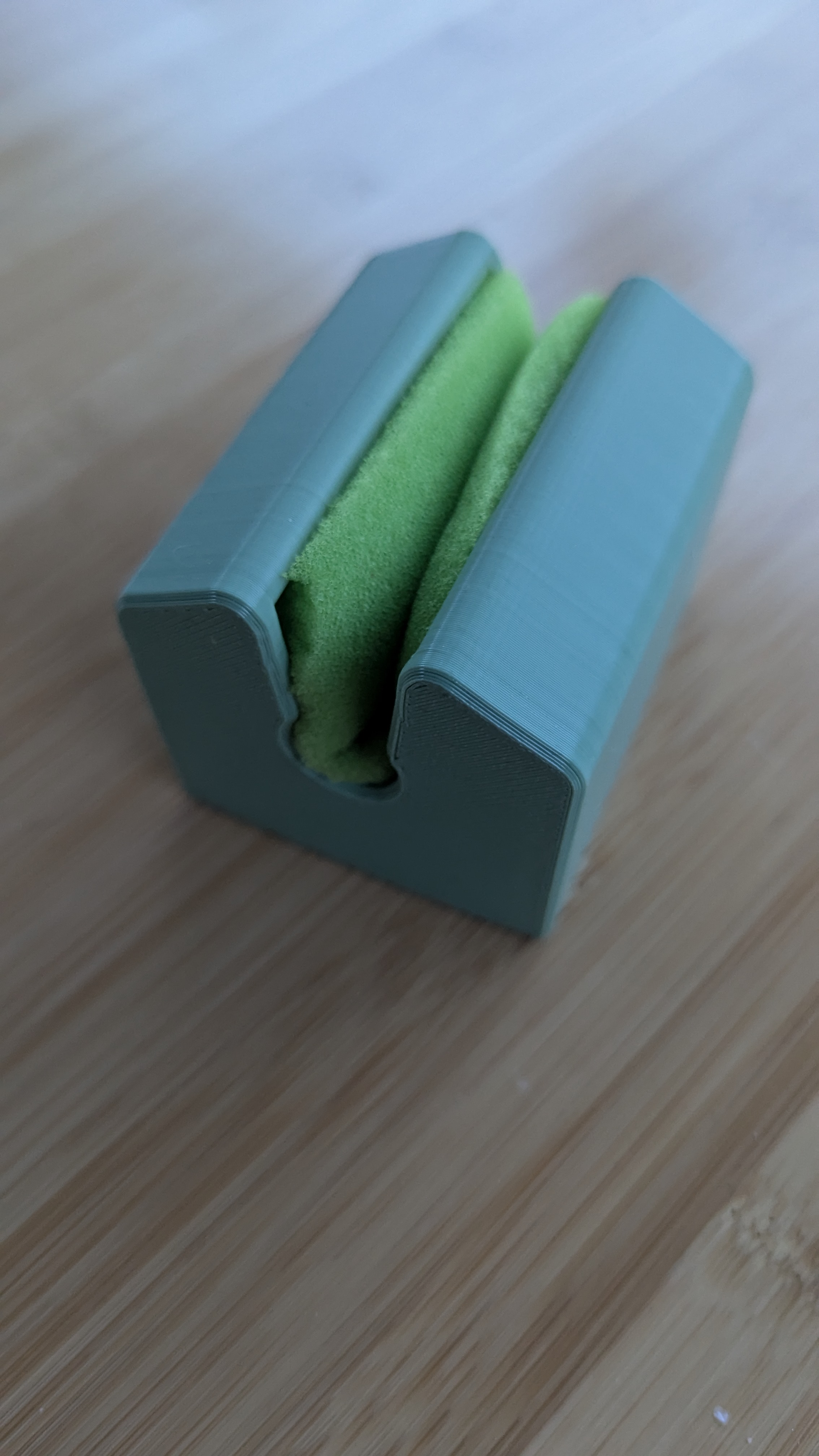 Cable Cleaner (with household sponge)