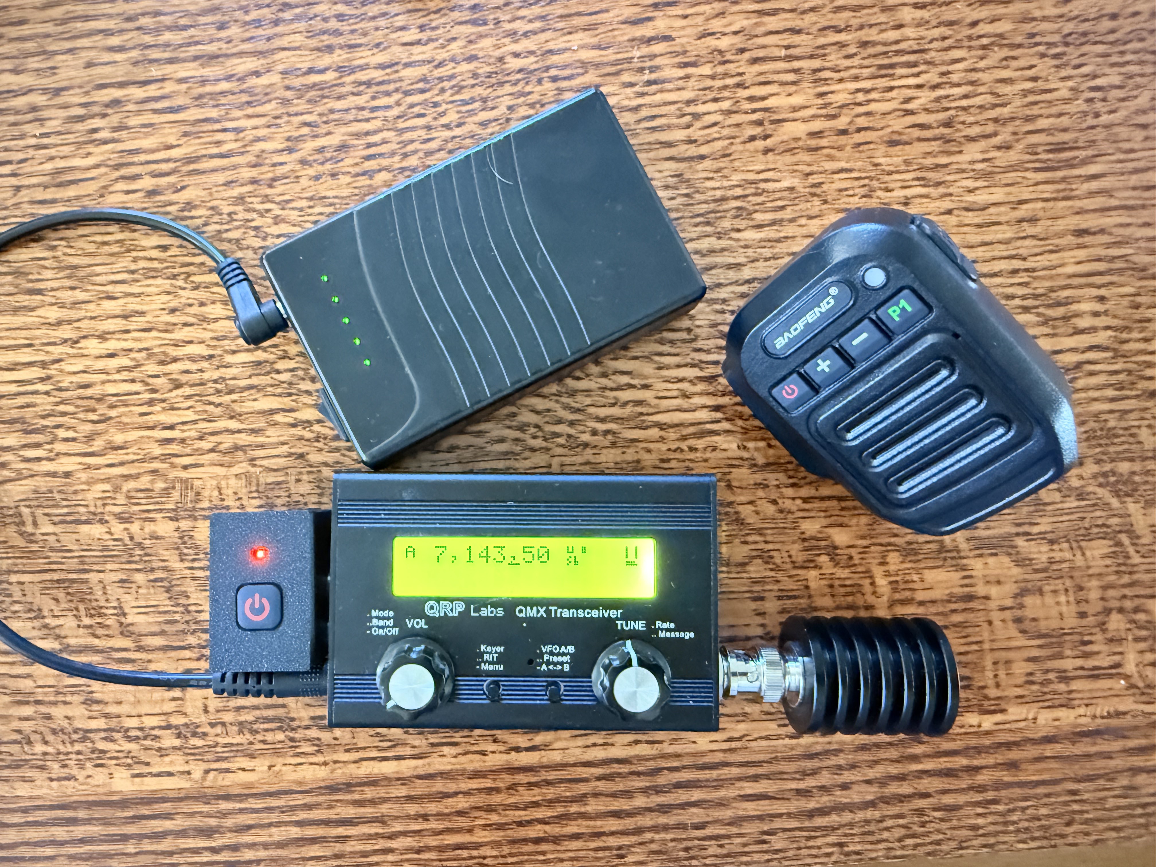 Bluetooth Speaker Mic for QRP Labs CMX transceiver