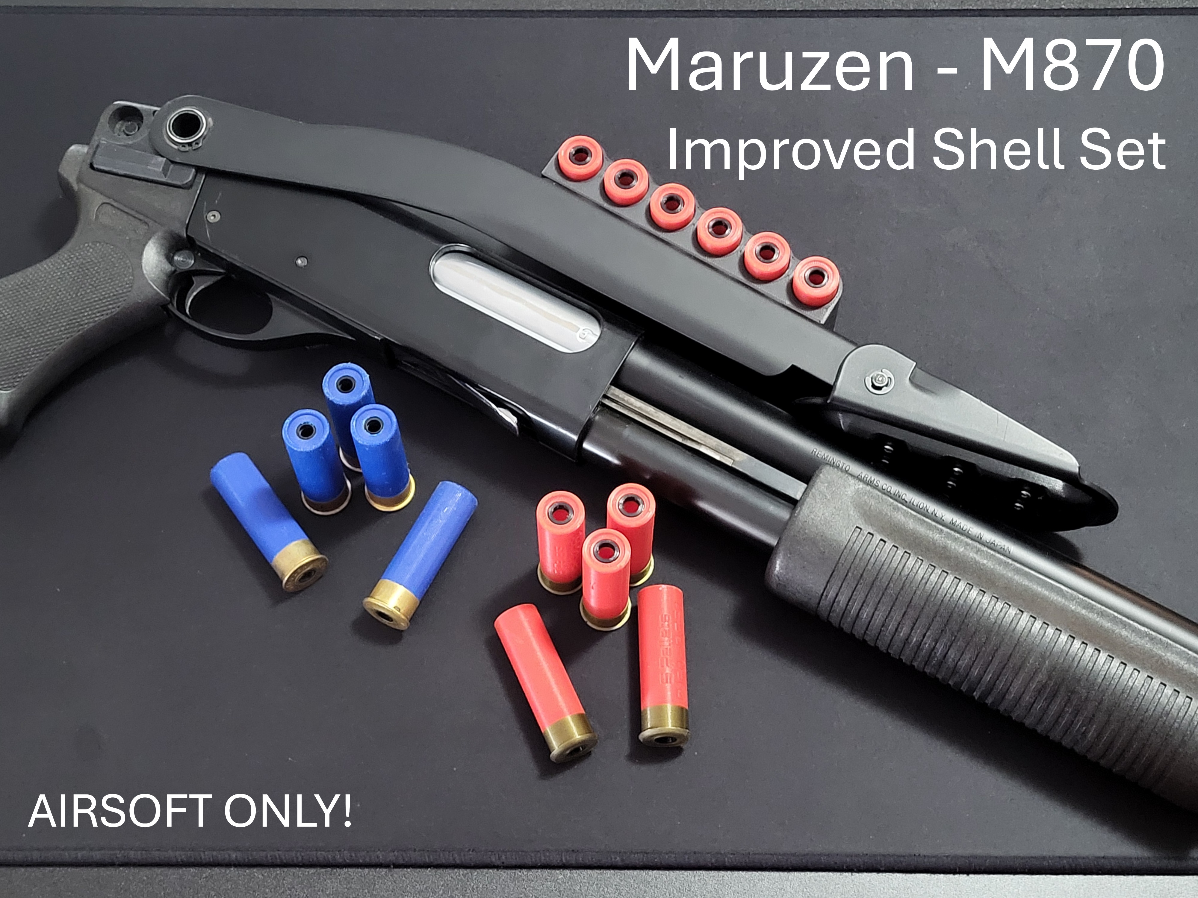 Maruzen M870 - Improved Shell Set - Airsoft - Free Download